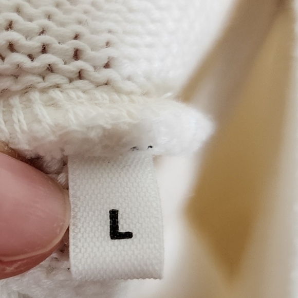 Ami Paris Ami De Coeur Intarsia-Logo Cardigan Sweater L - Picture 7 of 9